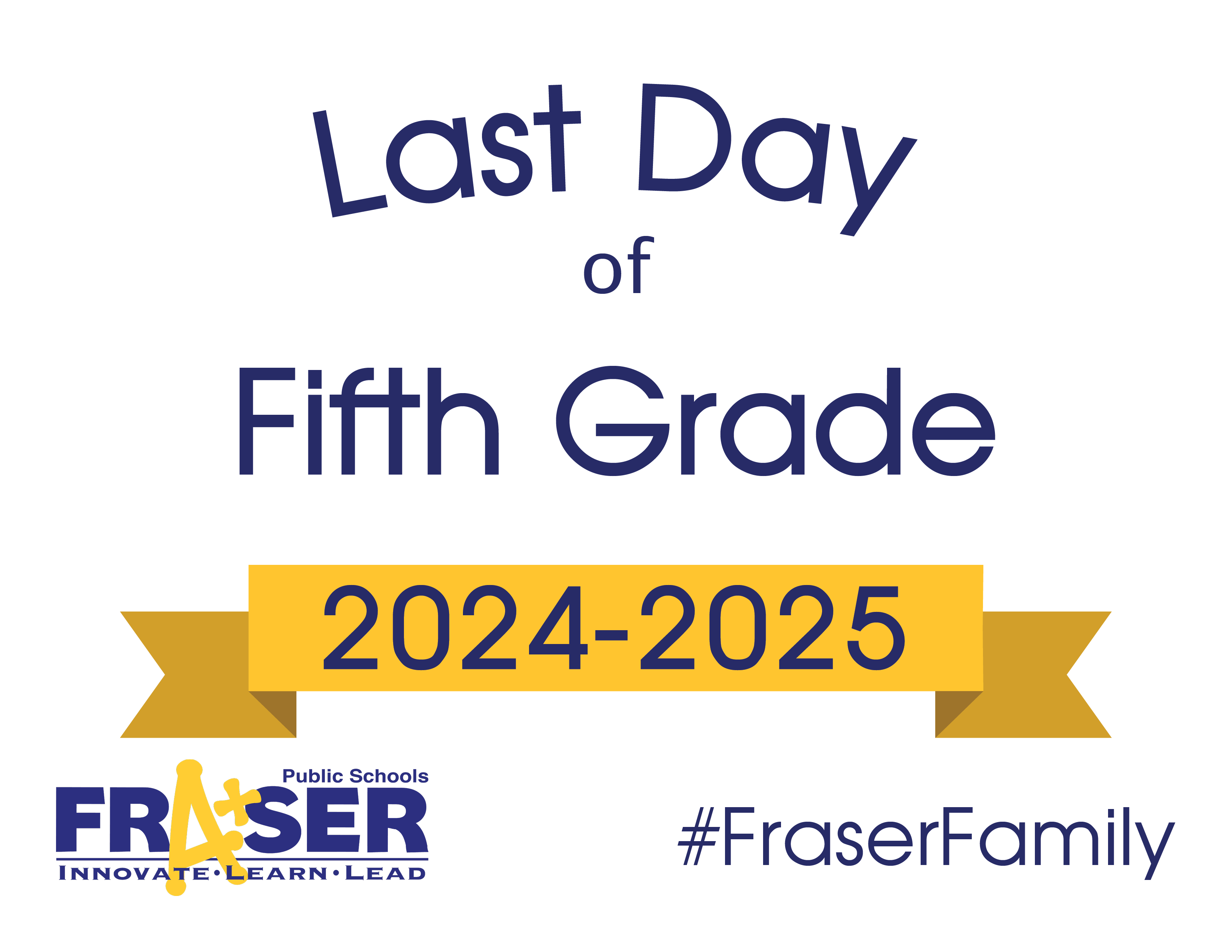 last day of fifth grade